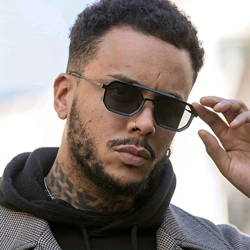 Punk Metal Frame Hip hop Sunglasses Outdoor Vacation Sun Shades