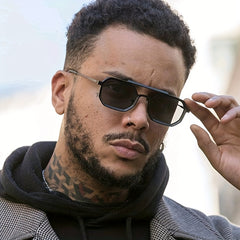 Punk Metal Frame Hip hop Sunglasses Outdoor Vacation Sun Shades