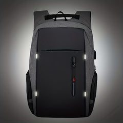 Men's Anti Theft Laptop Business Backpack with USB Charging Port