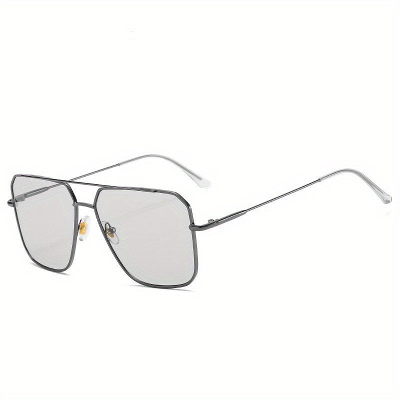 Men's Casual Sunglasses Anti Reflective Metal Glasses For Outdoor Activities