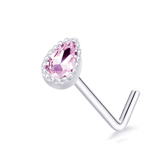 Stainless Steel Nose Ring Stud Flower Snowflake Butterfly Nose Piercing