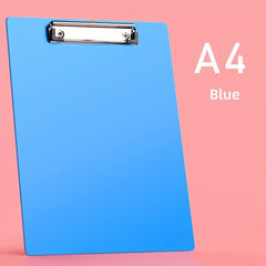 1pc A4 Clipboards With Metal Clip For Office