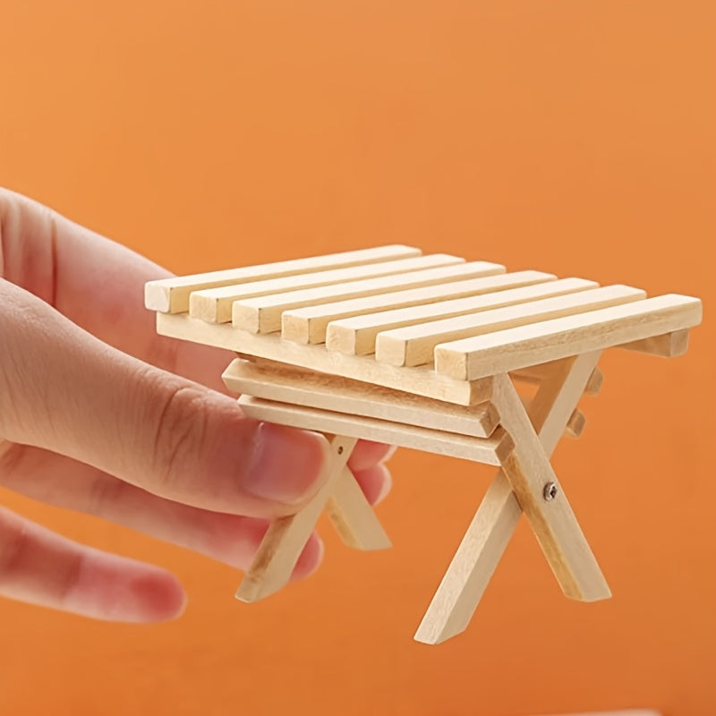 Mini Table for Dollhouse DIY Scene - No Electricity
