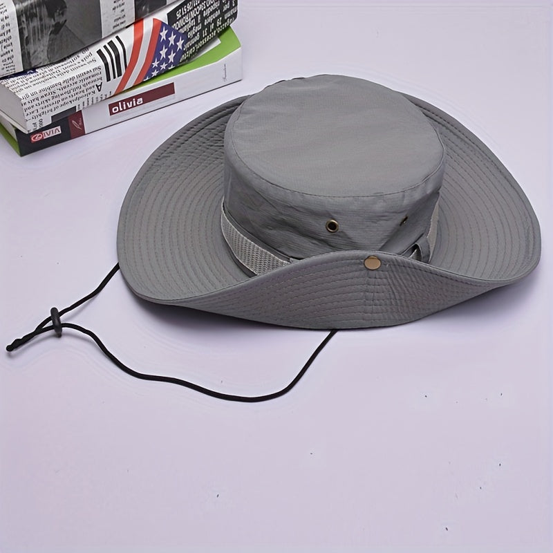 Polyester Leisure Sunshade Fishing Outdoor Visor Cap