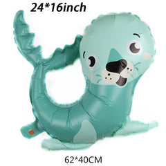 10 Animal Balloons Assorted 24in