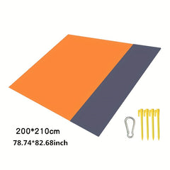 1pc 2x2 1m Camping Mat Waterproof Beach Blanket Portable Lightweight Mat