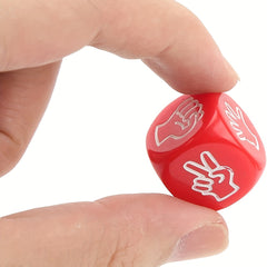 2Pcs Finger Guessing Dice Game Set for Adults & Kids