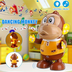Dance Monkey Toy Sings & Dances with LED Lights Interactive Birthday Toy