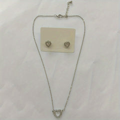 Heart Pendant Necklace Chain Wedding Anniversary Gift