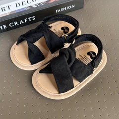 Comfy Baby Girls Sandals Lightweight Non Slip Walking Shoes For Infants