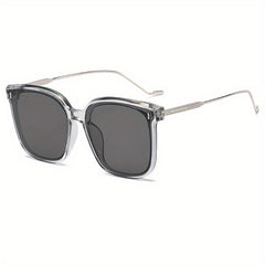 Men Square Frame Sunglasses UV Protection Summer Sunglasses