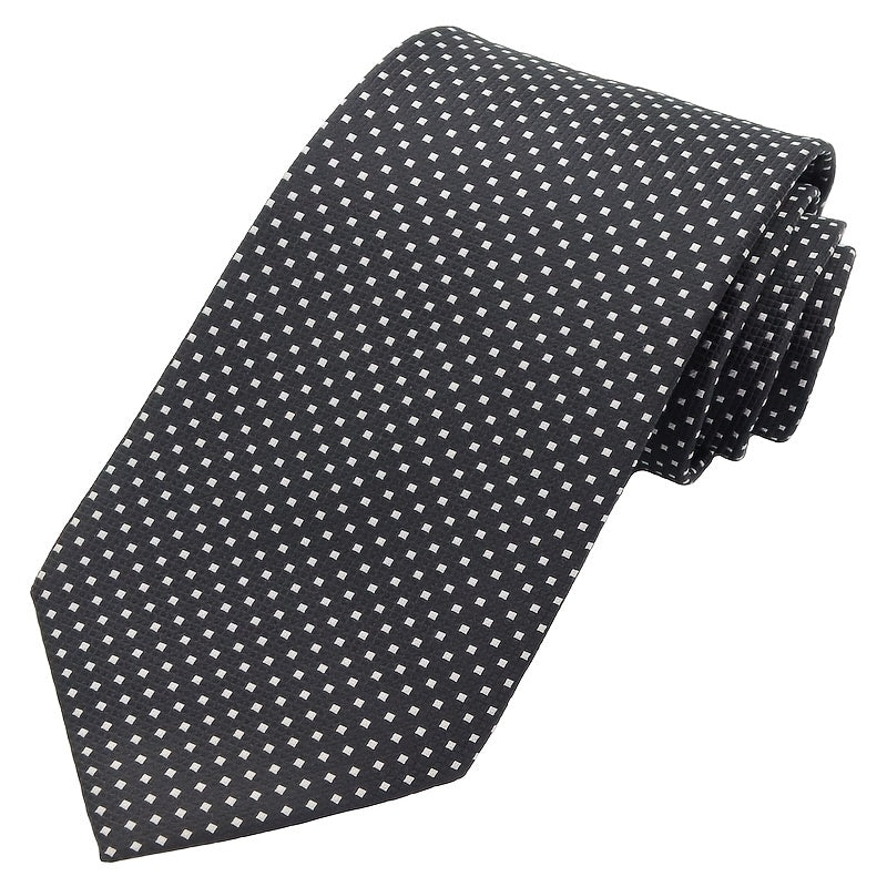 Men's Necktie Classic Small Checks Tie 3 6 Inch