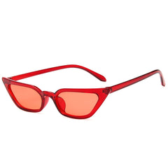 Skinny Cat Eye Sunglasses Vintage Y2K Shades
