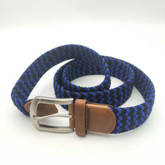 Men's Braided Elastic Belt Casual Decorative Accessories for Pants Jeans