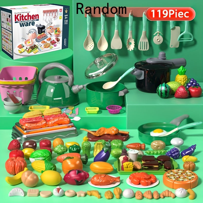 Cooking Kitchen Toy Set for Boys and Girls - Back to School Gift