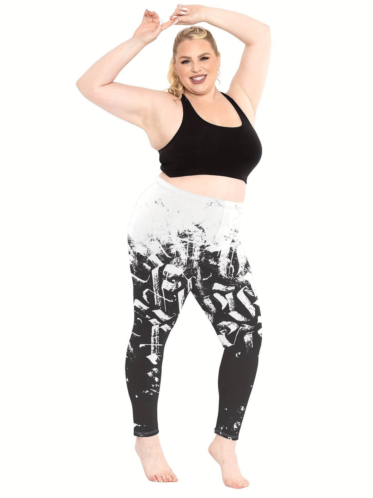  Colorblock Ombre High Rise Leggings