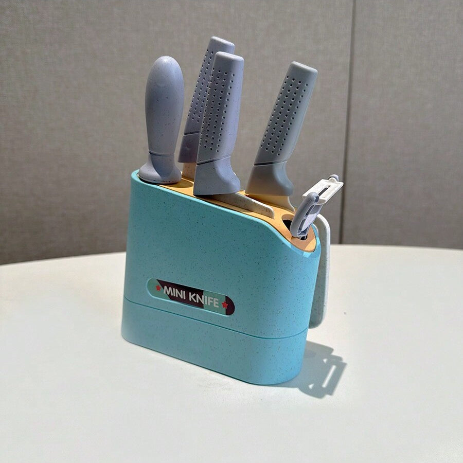 Kids Pretend Play Kitchen Toy Set Cooking Accessories Role Play Kitchen Toys Cut