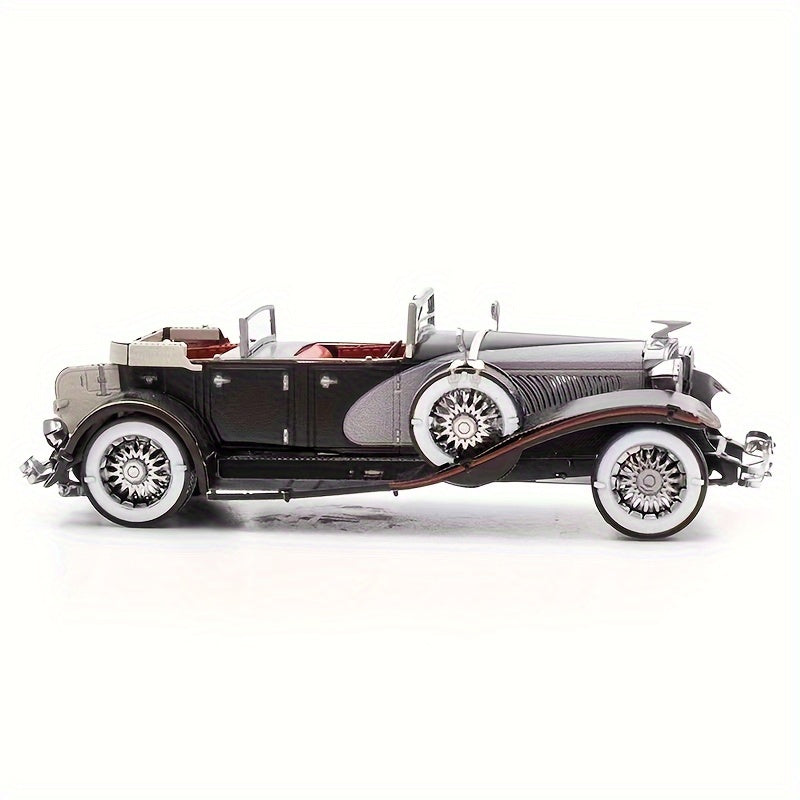 Metal Assembly Model DIY Vintage Car Puzzle