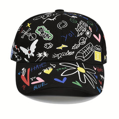 Hip Hop Graffiti Baseball Cap Unisex Dad Hat