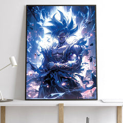 Hot Blooded Anime Poster Wall Art Canvas Painting