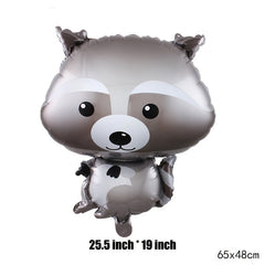 Forest Animals Toys Balloon Set for Party