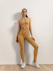 High Stretch Yoga Set for Women - Camisole Top and Leggings