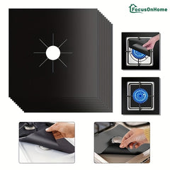 Gas Stove Mat, Heat Resistant Top Liner, Silicone Bib Liners