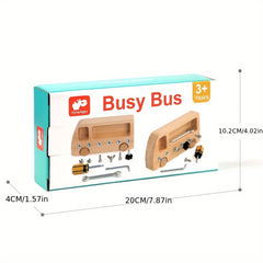Busy Bees Wooden Screwdriver Toy Set for Kids