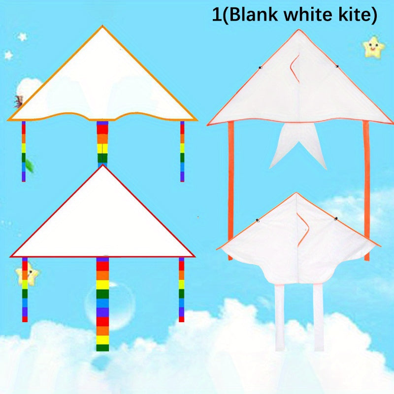 DIY Children Education Painting Kite for Outdoor Grassland Activities
