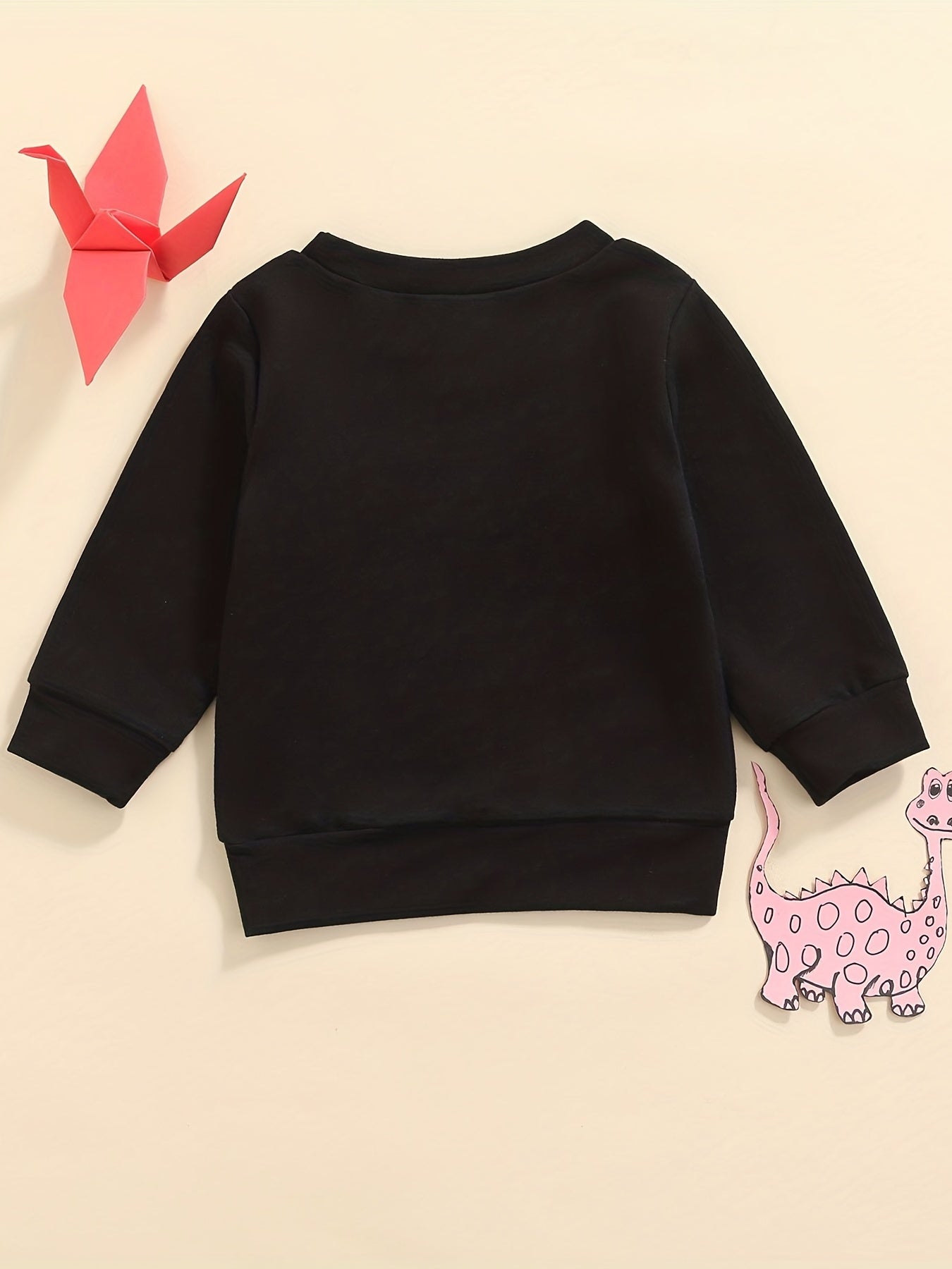 Boy's Long Sleeve Sweatshirt DAD'S Little BABE Toddler Baby Casual Tops