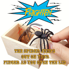 Jumping Spider Prank Box Toy Scare