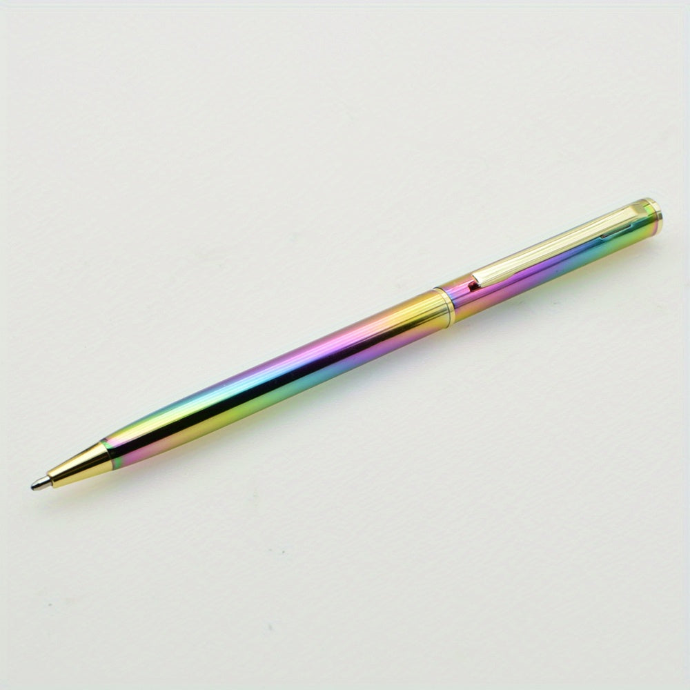 Colorful Metal Ballpoint Pen - Perfect Office Gift
