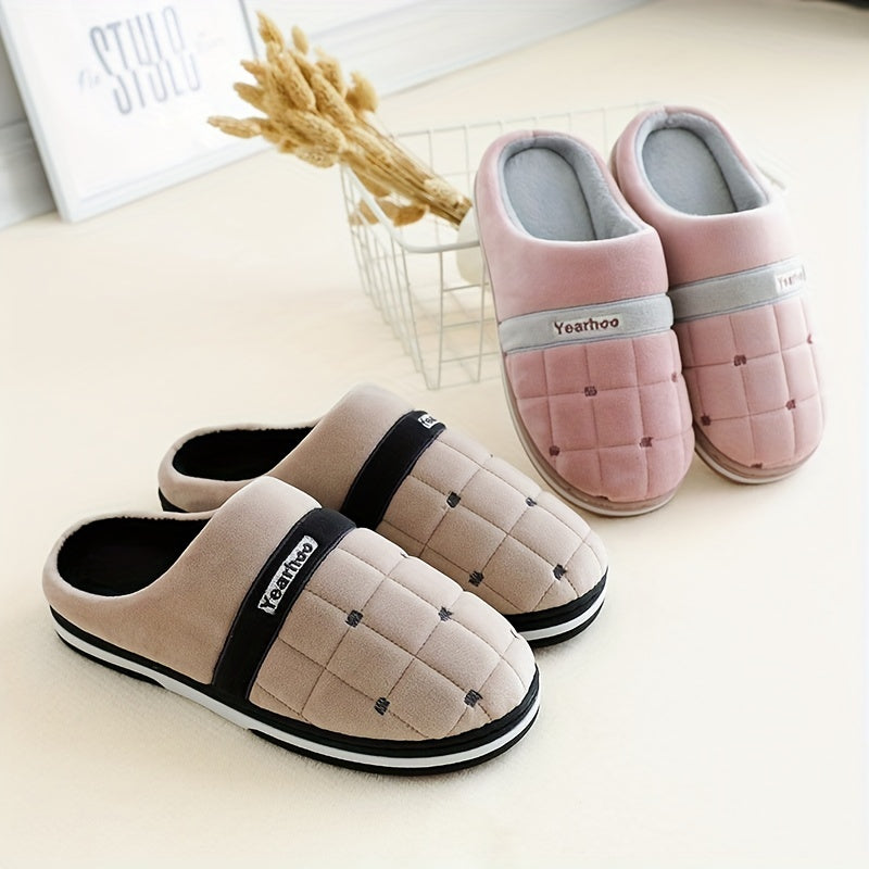 Warm House Shoes Unisex Non-slip Winter Home Shoes
