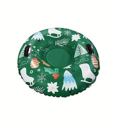 Inflatable Skiing Circle High Elasticity & Coldproof Cushion