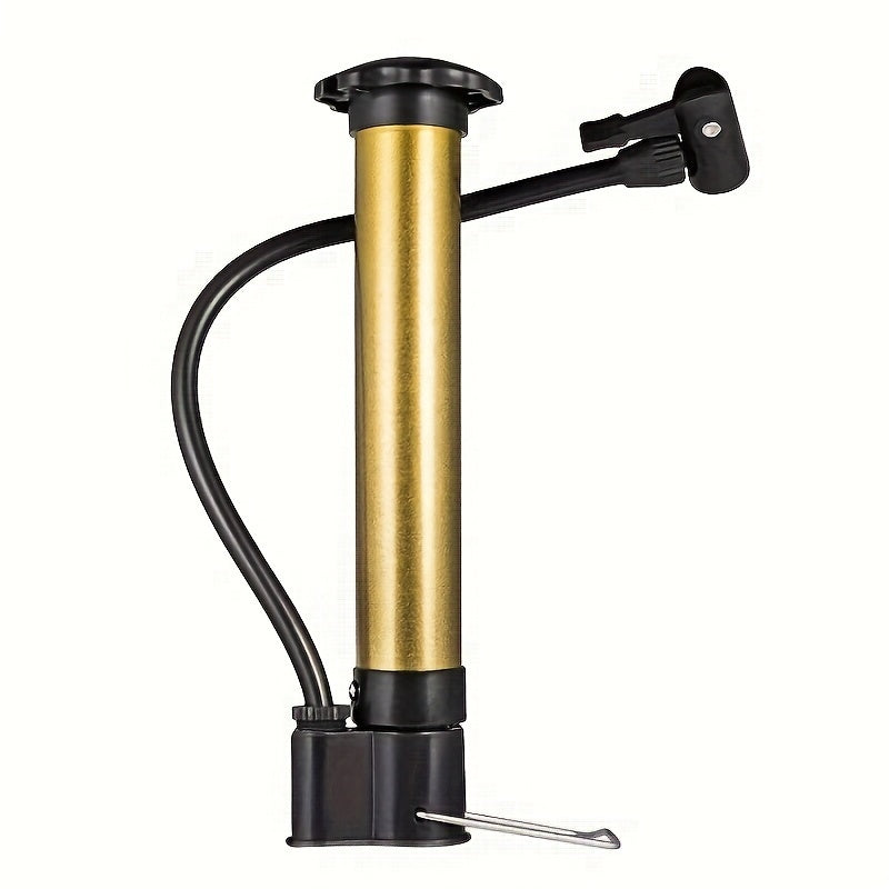 Golden Basketball Pump Household Inflatable Pump Mini Portable Pump