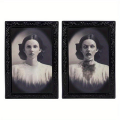 Halloween 3D Face Changing Picture Frame Decoration