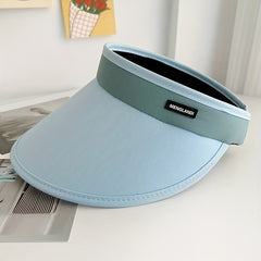 Candy Elastic Visor Hat Sunscreen Travel Beach Hats