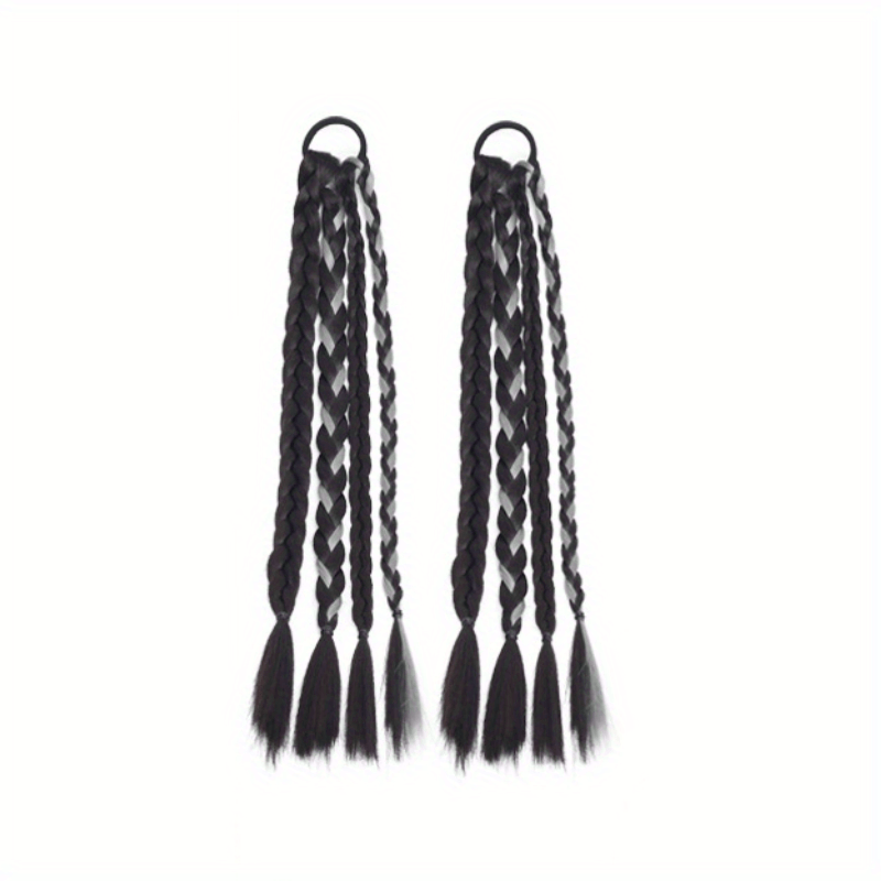Sweet Wig Braid Double Ponytail Dreadlock Hair Tie