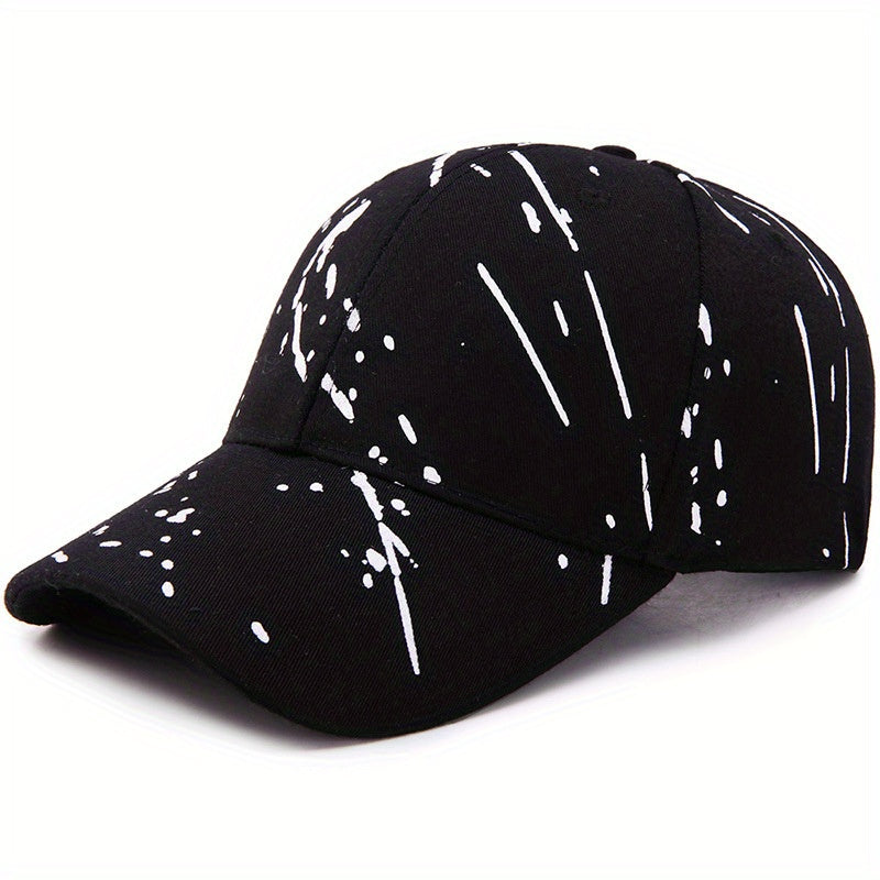 Solid Graffiti Baseball Cap Hip Hop Dad Hats Unisex Casual Sun Hats