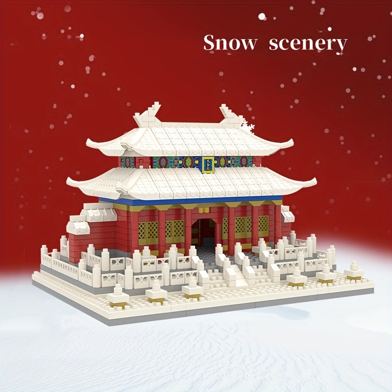 1860pcs Chinese Architecture Building Blocks Set