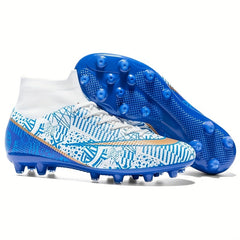 Boy's AG Cleat Football Boots High Top Lace Up Soccer Cleats