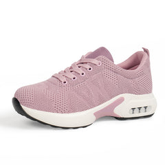 Women's Knitted Sport Shoes Breathable Lightweight Running Shoes