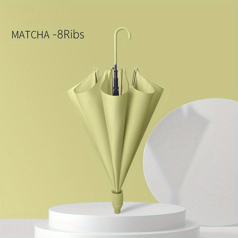 Large Windproof Umbrella with Auto Open and Leak-proof Cover