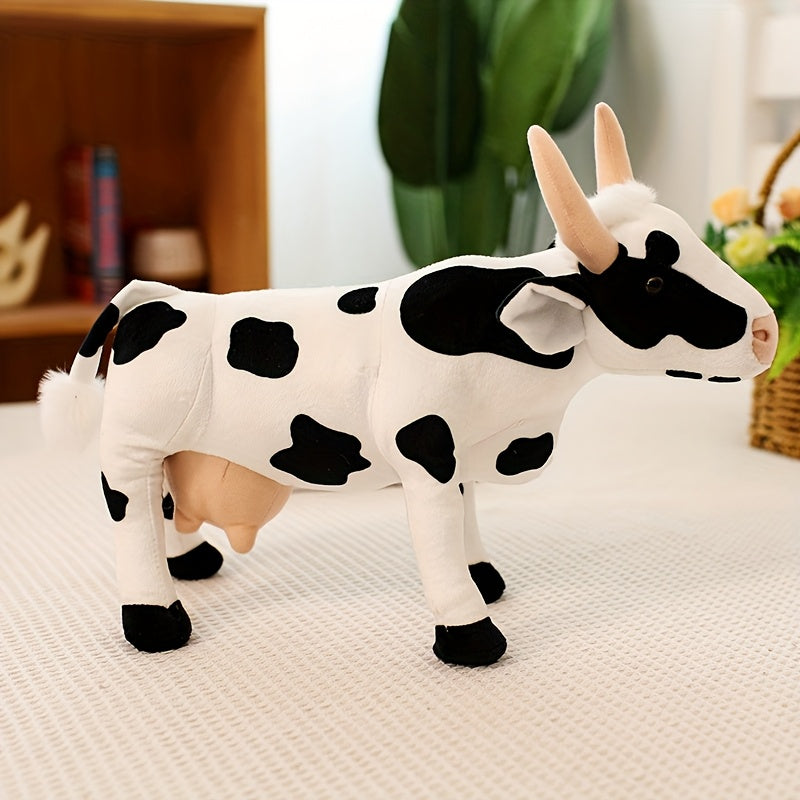 Cow Plush Toy with Calf - Perfect Gift for Kids