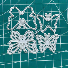 Butterflies Metal Cutting Dies Stencils for DIY Crafts Template Frame Paper