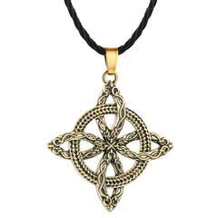 Vintage Viking Planet Necklace Men's Amulet Jewelry
