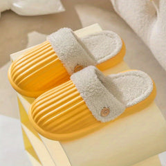 Unisex Warm Slippers Comfy Non slip Home House Shoes Winter