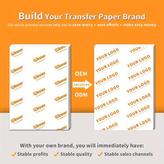 WinnerTransfer Inkjet Transfer Paper For Light Fabric A4 6 Sheets