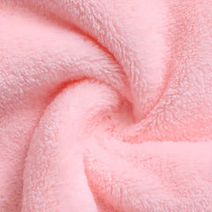 Embroidered Shower Cap & Microfiber Towel Set - Quick Dry Hair Wrap
