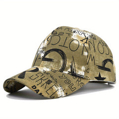 Graffiti Hip hop Baseball Cap Men's And Women's Versatile Cap
